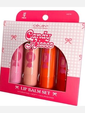 Celavi Candy Kisses Lip Balm Set